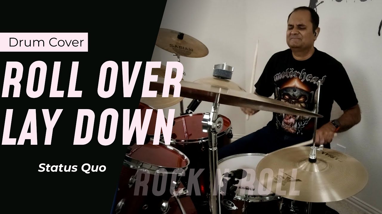 Status Quo | Roll Over Lay Down | Drum cover | Noobiest Drummer