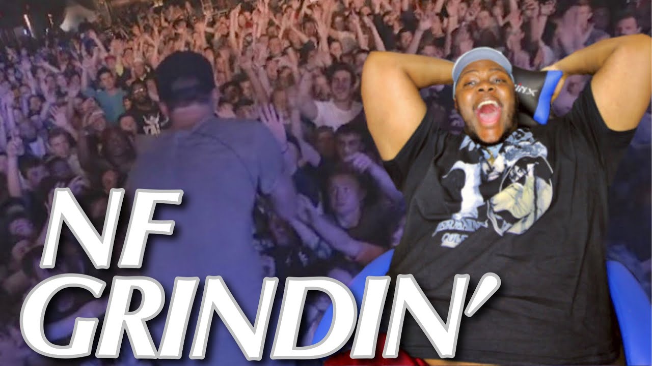 THIS WAS TOO HYPE!! NF - Grindin' ft. Marty | (REACTION)!!!