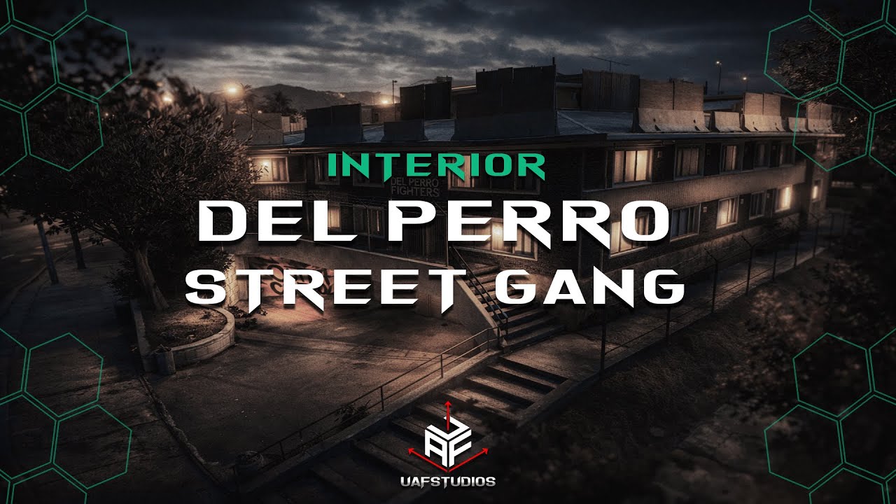 Del Perro Gang Hood &ndash; Pier Side | Premium MLO Interior &ndash; FiveM GTA 5 Roleplay Trailer
