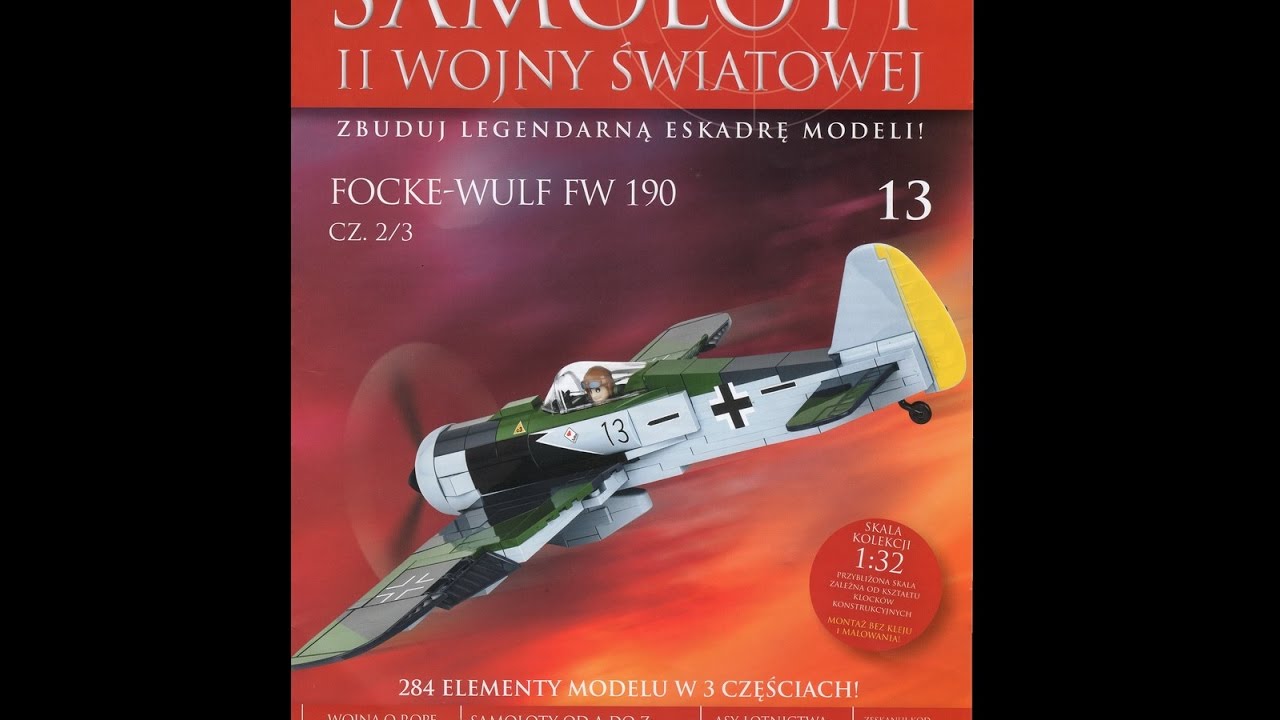 Cobi - SAMOLOTY II WOJNY ŚWIATOWEJ - numer 13 - Co w numerze i montaż