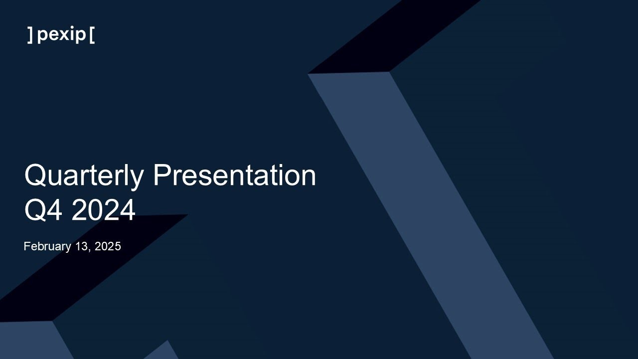 Pexip Q4 2024 presentation