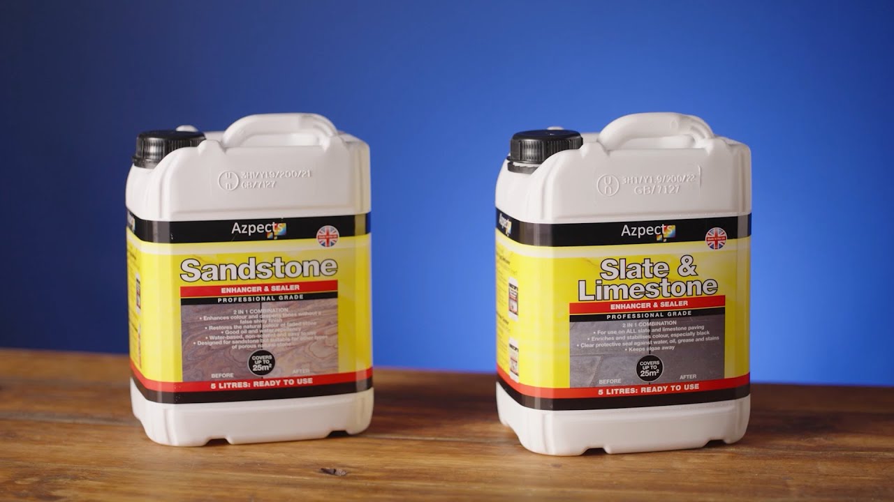 How-to seal Sandstone, Slate and Limestone with Azpects EASYSeal sealers