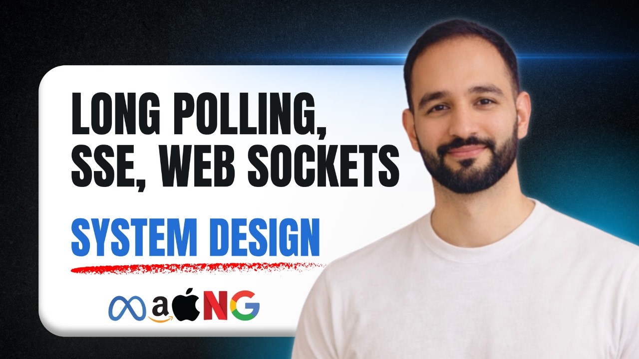 Polling vs Server-Sent Events (SSE) vs WebSockets | System Design with Microsoft SWE
