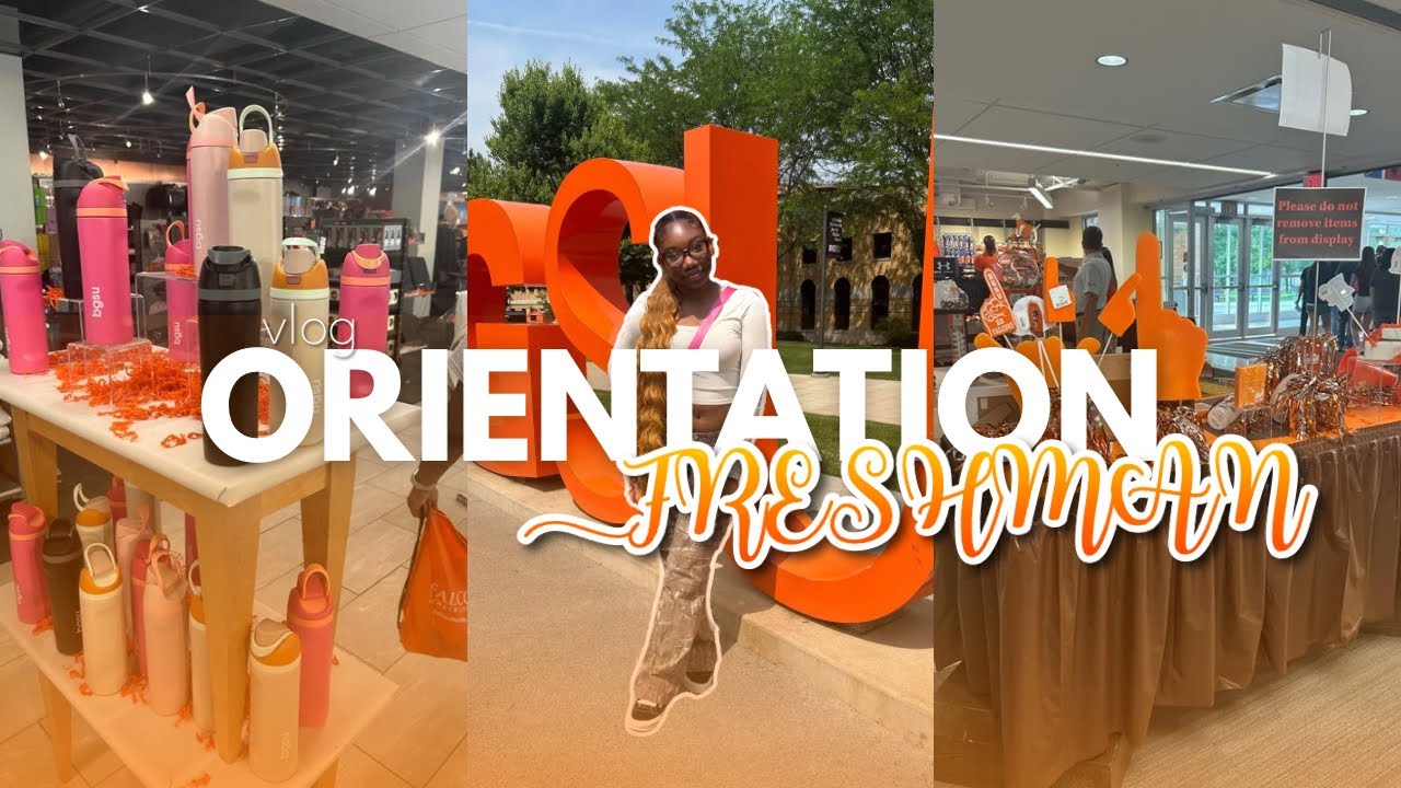 College Freshman Orientation VLOG @ BGSU | College Diaries EP: 001