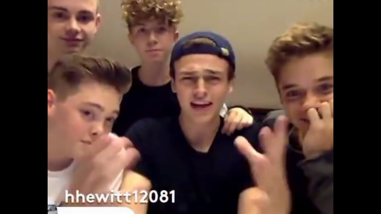 Why don't we - Funny YouNow moments