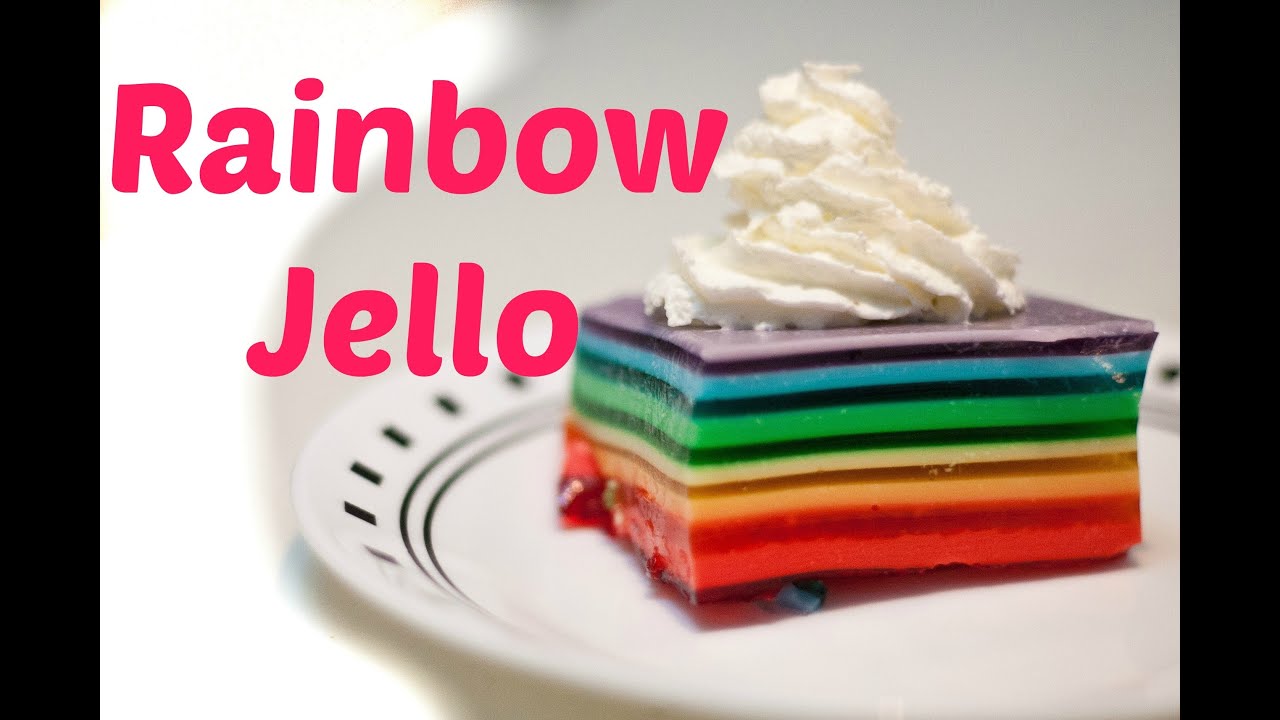 How To Make Rainbow Jello!