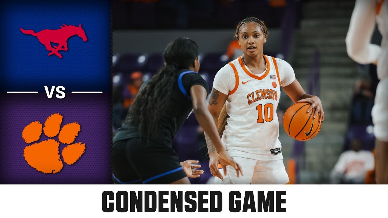 SMU vs. Clemson Condensed Game | 2025-26 ACC Women's Basketball