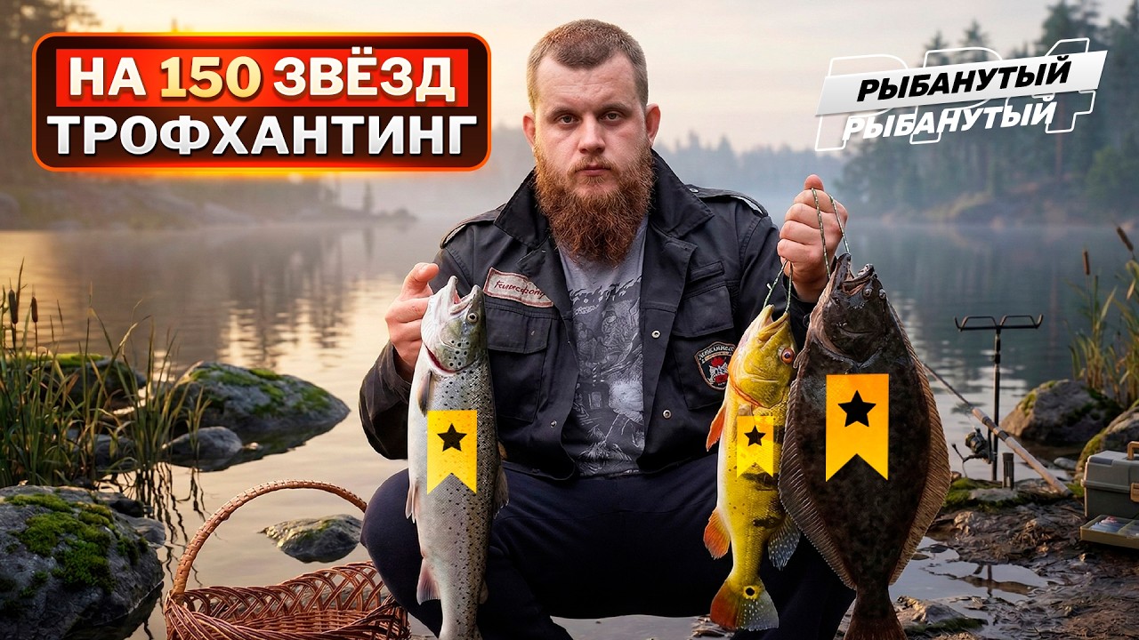 ТРОФХАНТИНГ ● ПУТЬ к 150 ЗВЕЗДАМ ● Русская Рыбалка 4
