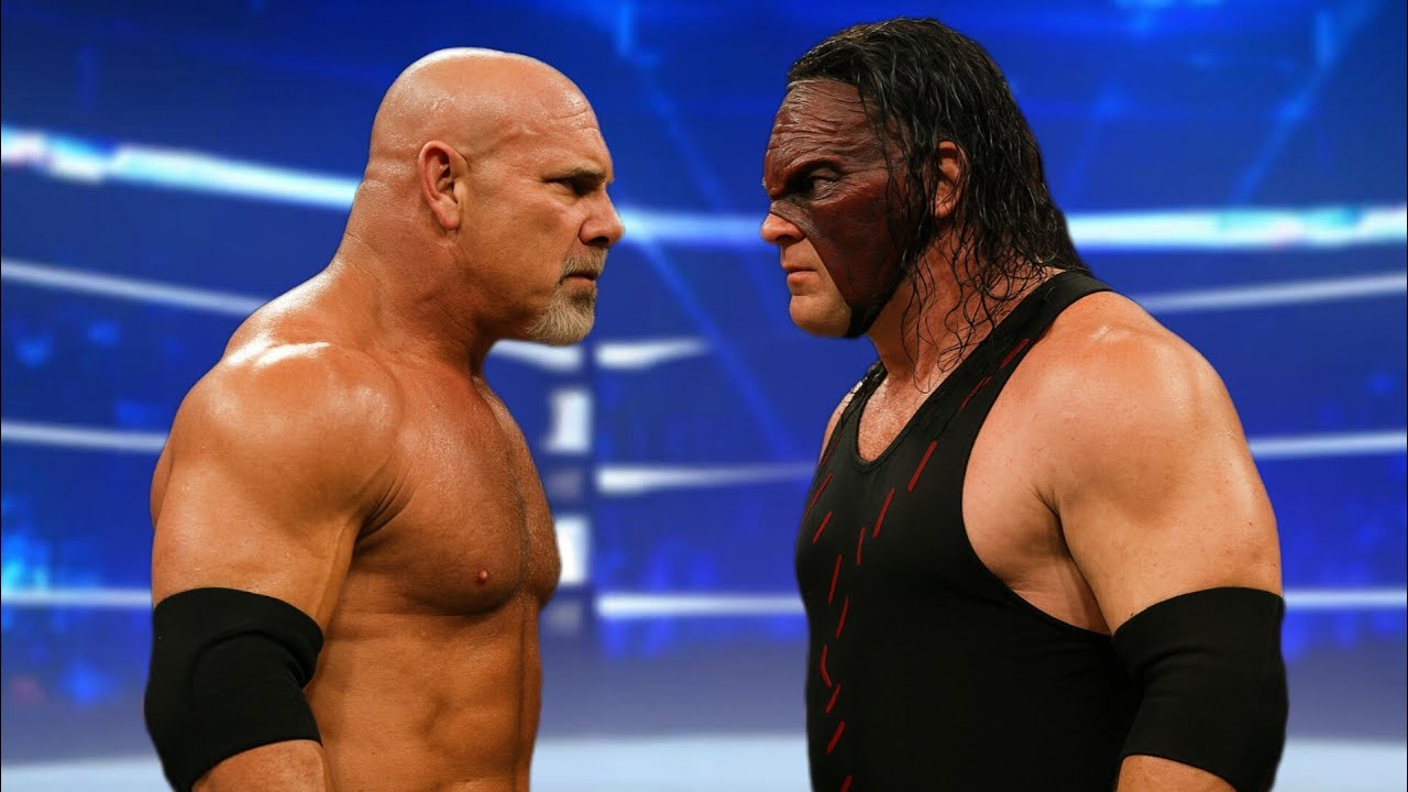 Полный матч Голдберга против Кейна на Royal Rumble