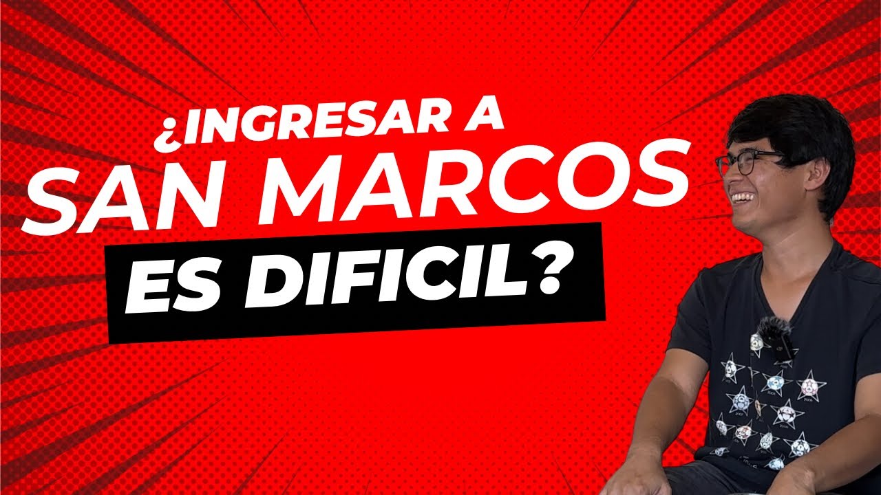 INGRESAR A SAN MARCOS ES DIFICIL? - JOSE PATIÑO || EPISODIO 4