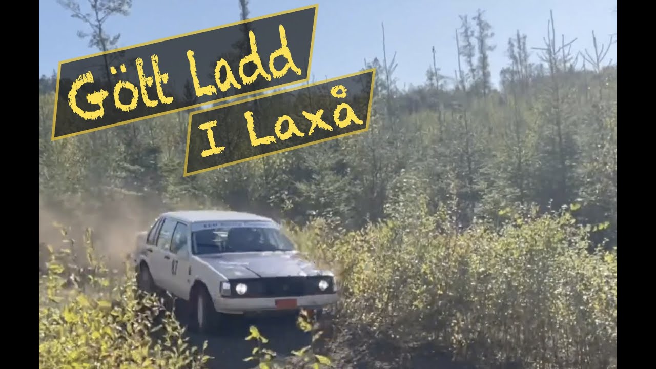 Rallyvlogg med action, avåk & intervjuer från Rally Laxå 2021