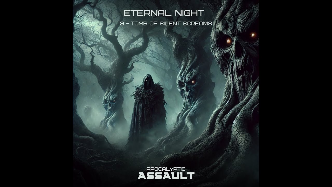 Eternal Night -  Tomb of Silent Screams (2024) | Dive into AI Generated Sludge/Doom/Stoner Metal