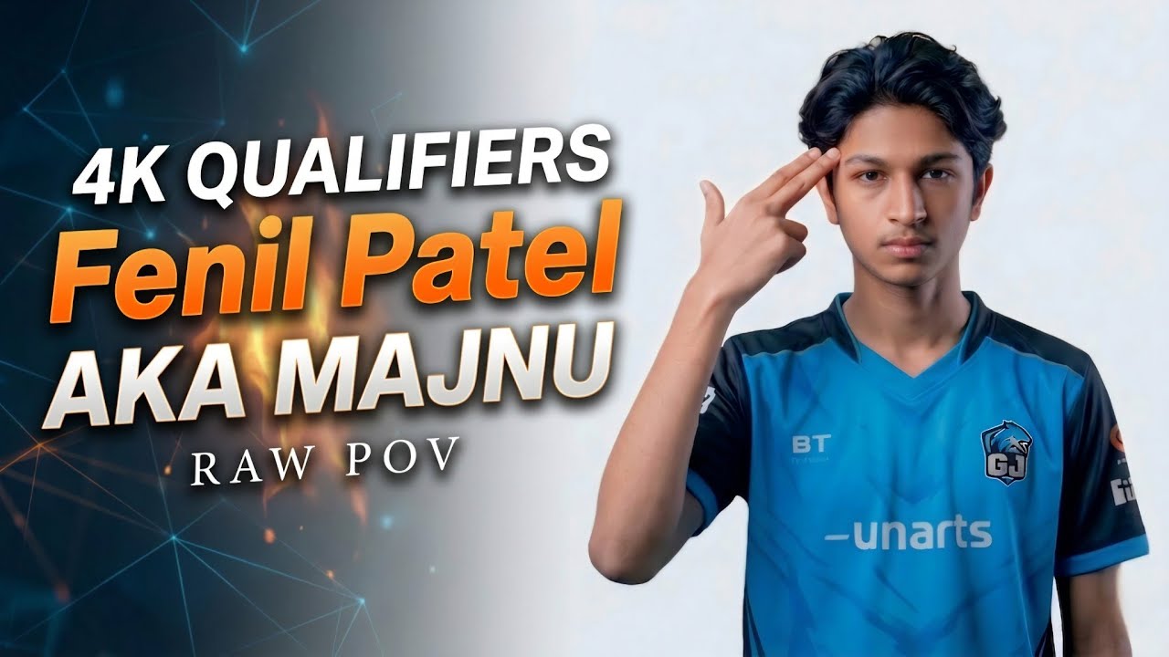 [ 4K QUALIFIERS ]  Raw PoV video ( DAY- 9 ) BY MAJNU || free fire esport || New sniper legend 📈  || 