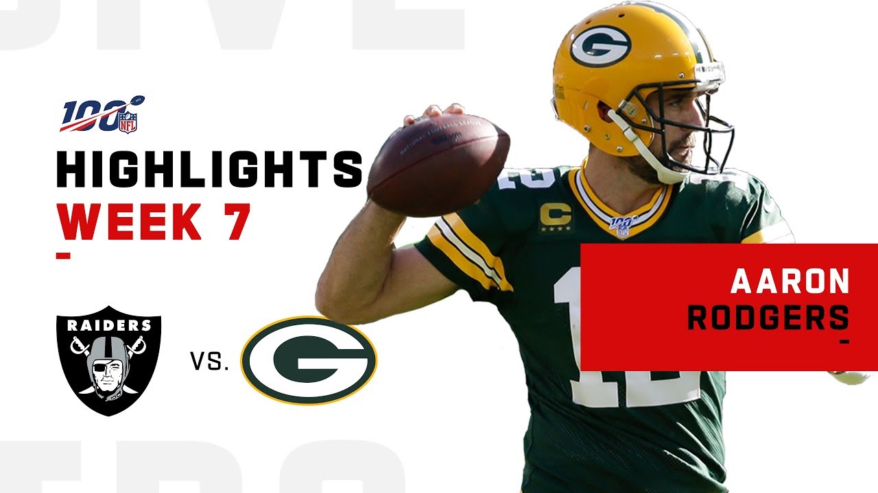Aaron Rodgers Dismantles Raiders w/ 429 Yds & 5 TDs | NFL 2019 Highlights