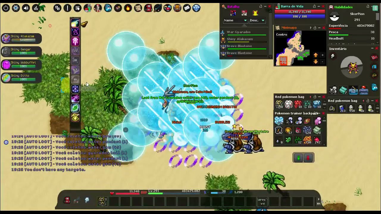 NOVO SERVIDOR DE POKETIBIA 2025 PokeKingdom