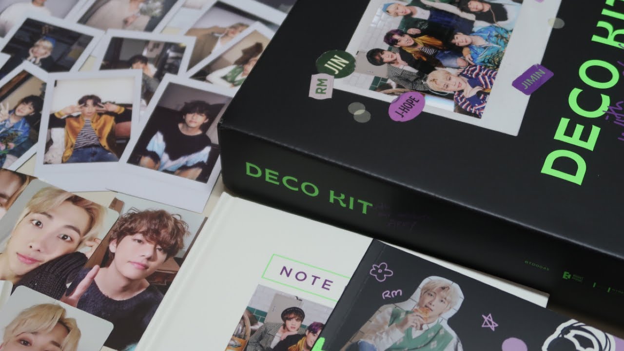 UNBOXING | BTS DECO KIT ♡