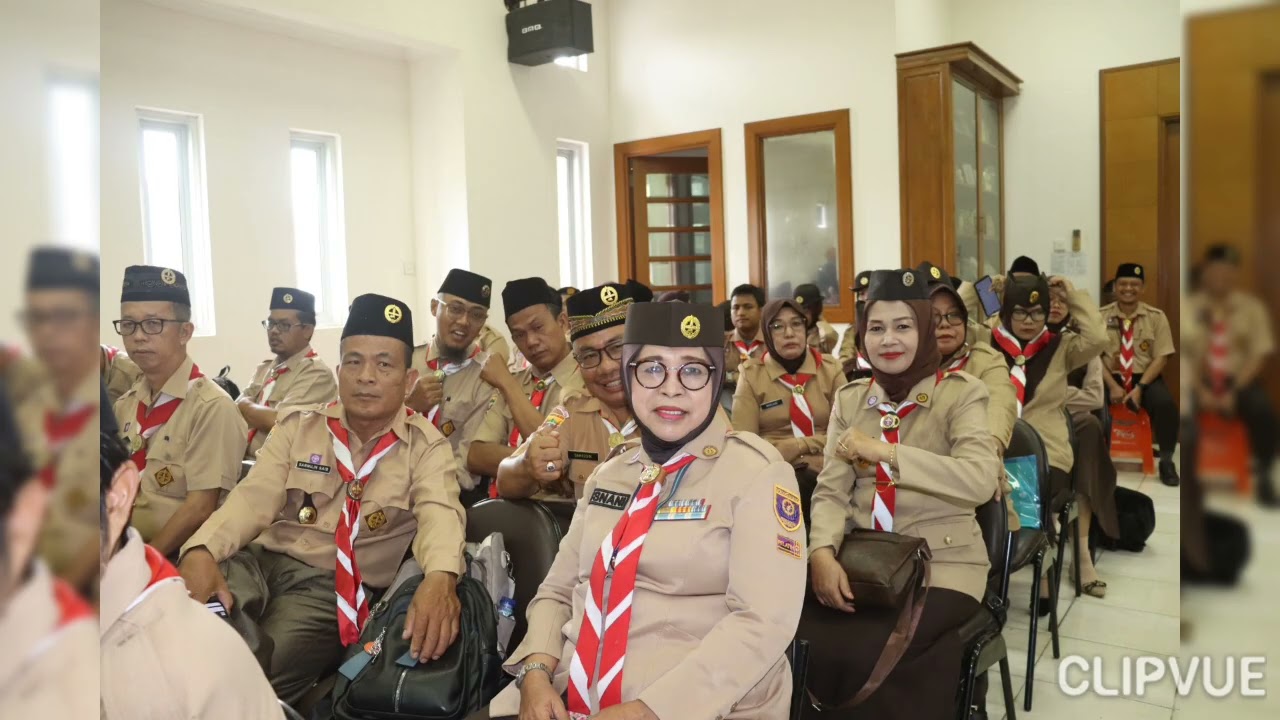 Pelantikan dan Pengukuhan Mabiran,Kwarran,DKR kecamatan Talang Kelapa