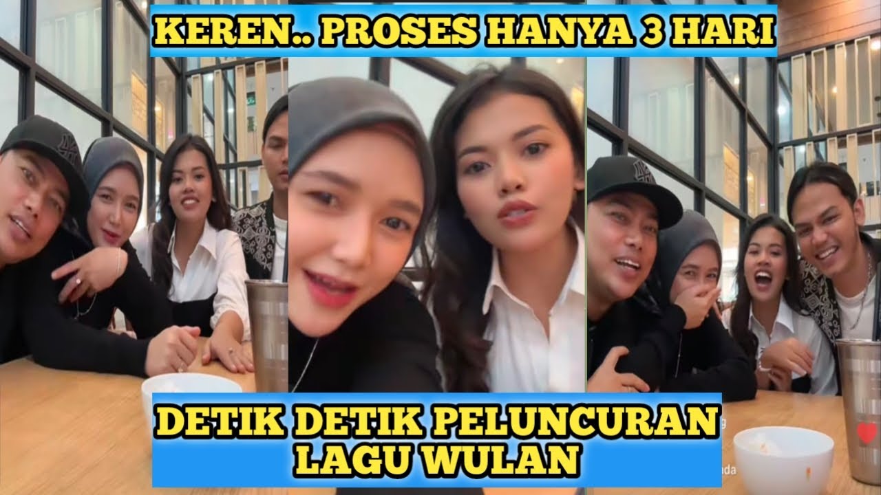 KEREN.. PROSES LAGU WULAN CIPTAAN FIKOH HANYA 3 HARI || DETIK DETIK PELUNCURAN LAGU WULAN