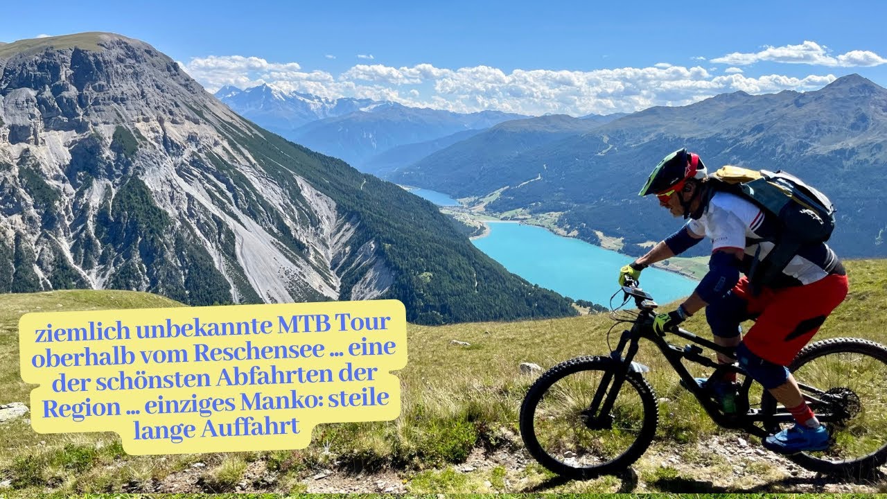 MTB Rossbodenalm Trail am Reschensee