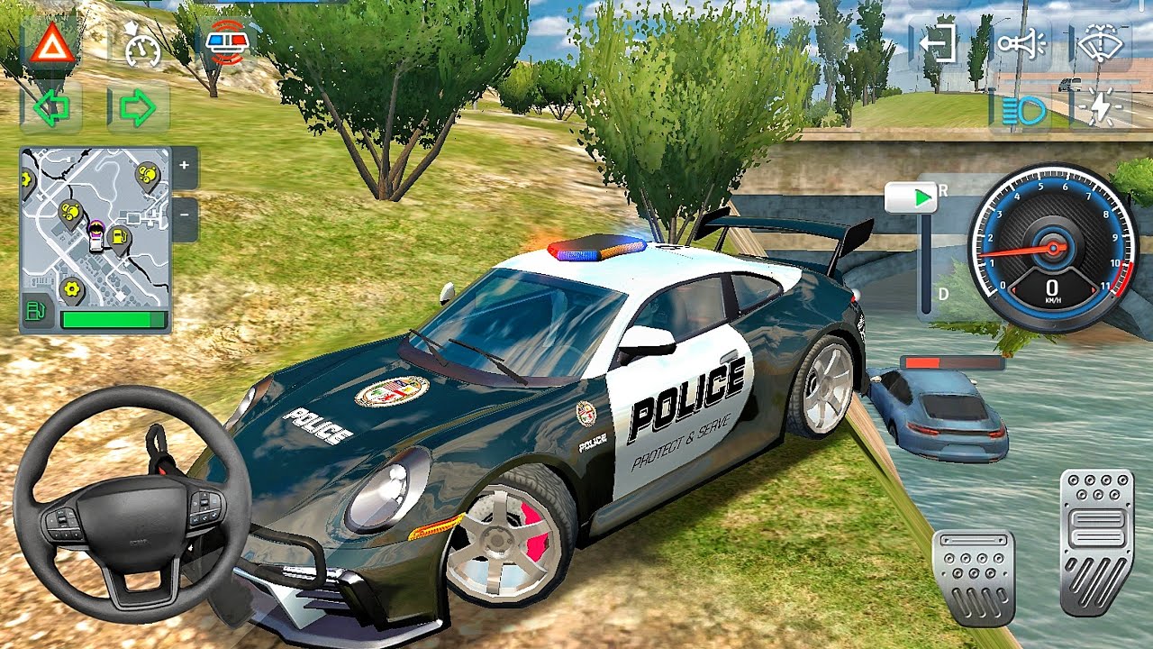 New Police Simulator 2026 - Multi-Storey Police Porche Extreme Chasing 3D Car Game Android GamePlay