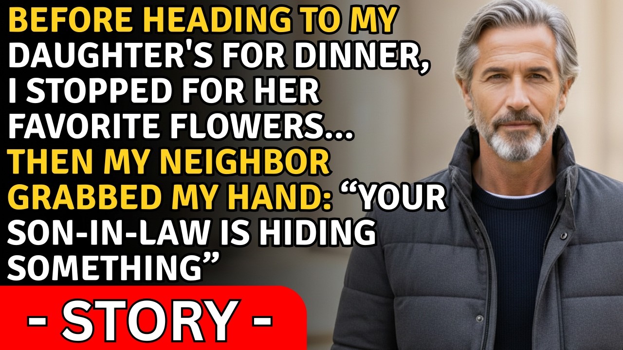At The Supermarket, My Neighbor Grabbed My Hand &ldquo;Your Son in Law Is Hiding Something From Her...