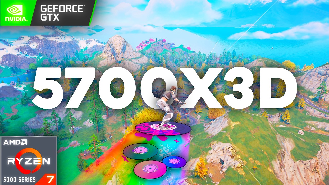 GTX 1070 | 5700X3D | Fortnite *SEASON 2* Benchmark