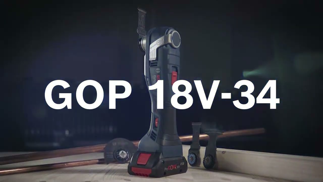 Bosch Professional GOP 18V-34 Starlock Plus Brushless Multi Tool