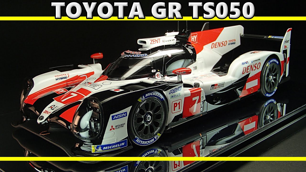 Toyota TS050 HYBRID / TAMIYA 1/24 / Автомобиль с печальной судьбой / Scale Model / ASMR