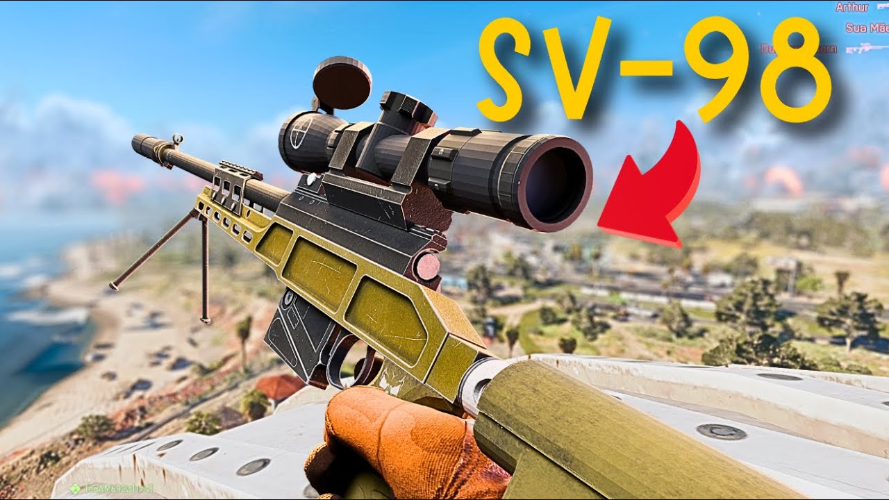 ESSA É A MELHOR SNIPER DO BATTLEFIELD REDSEC