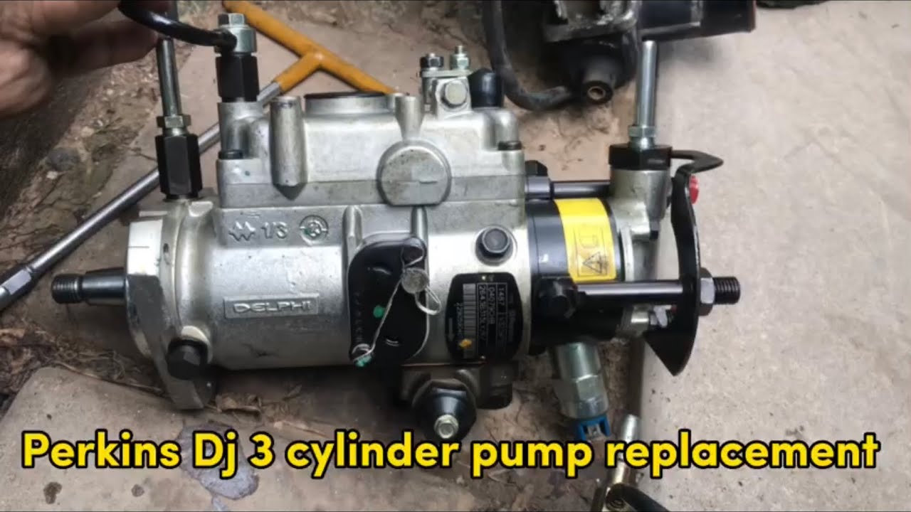 How to install Perkins 1103 DJ 3 cylinder fuel pump #Perkins1103 #PerkinsDj #Delphi |Genset Tech
