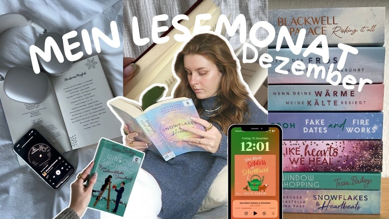 Reading Vlog 🧸: Winter/Weihnachtliche Bücher lesen ❄️📖 || Celina