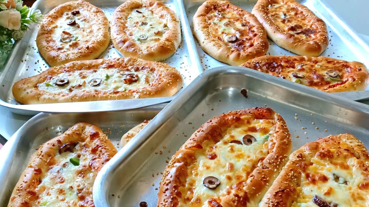 خدي الفكره وجربيها بكره❗بكيلو دقيق ❗هتعملي أكبر كميه من البيتزا بطعم وطراوه تنافس اكبر المطاعم