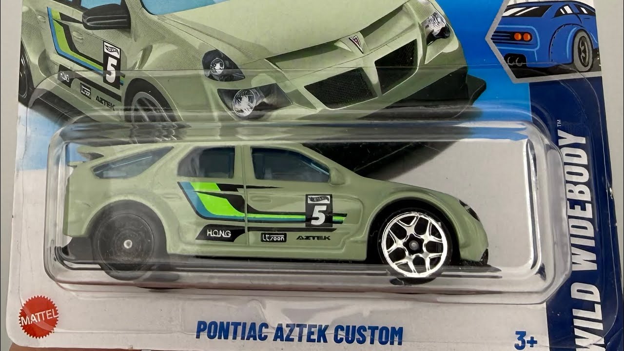 HOT WHEELS PONTIAC AZTEK CUSTOM 3/5 WILD WIDEBODY FROM 2024 