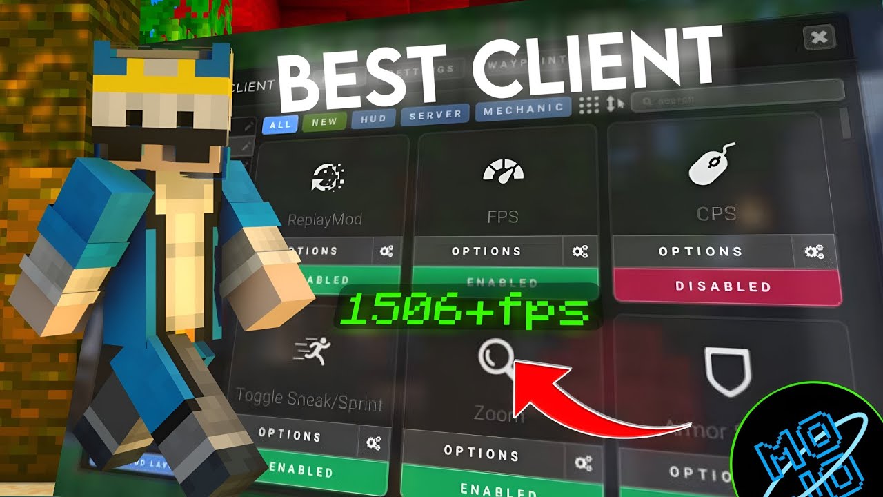 Best fps boost + pvp clients for 1.21.11 | 1.21.4 |  mojo launcher/zalith launcher/pojav 300+ fps 😱