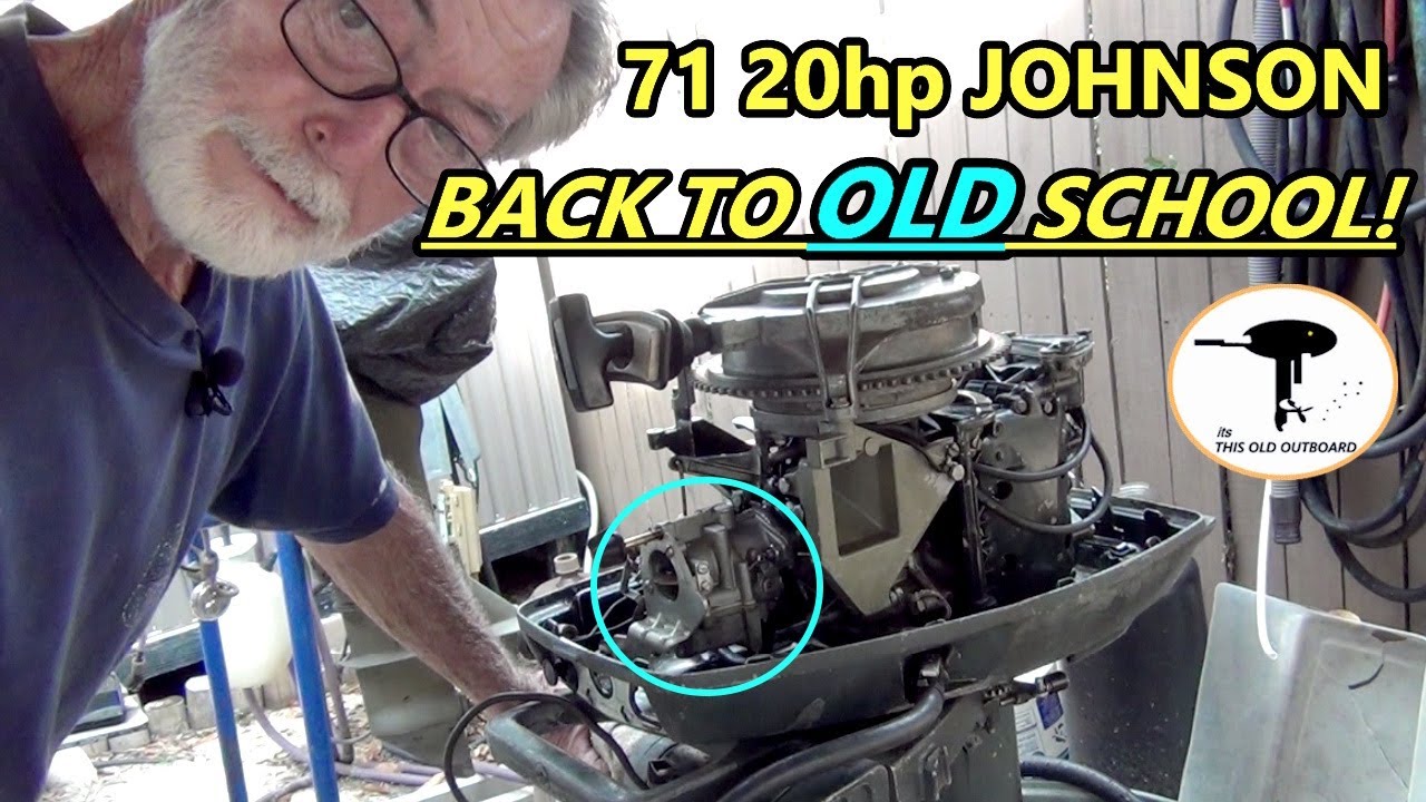 71 20-сильный JOHNSON - ОБНОВЛЕНИЕ! - Топливный насос OMC умирает! - Этот старый подвесной мотор ...