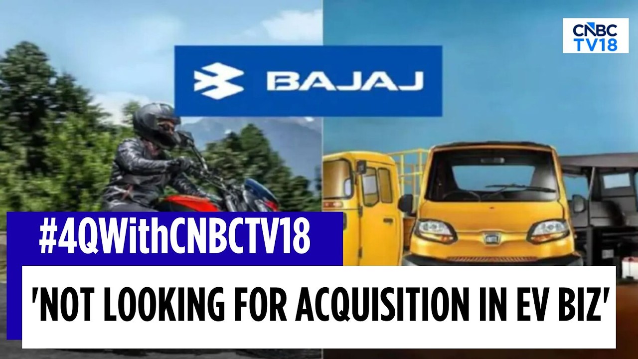 Успешный 4 квартал для Bajaj Auto | Компания заявляет о значительном росте после отмены НДС | CNB...