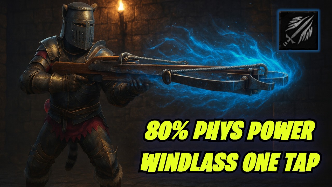 Бонус к физической силе в 80% для Windlass Fighter — это просто невероятно! | Dark And Darker