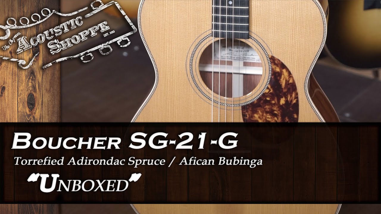 Boucher SG-21-G Studio Goose OM Acoustic Guitar 