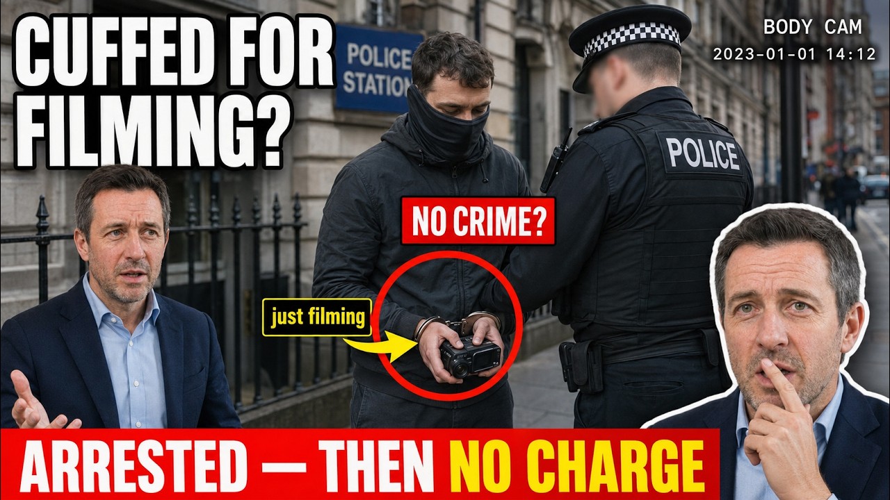 🚨 A UK Cop Cuffed a Man for Pointing a Camera &mdash; Then Let Him Film It All (Solicitor Explains)
