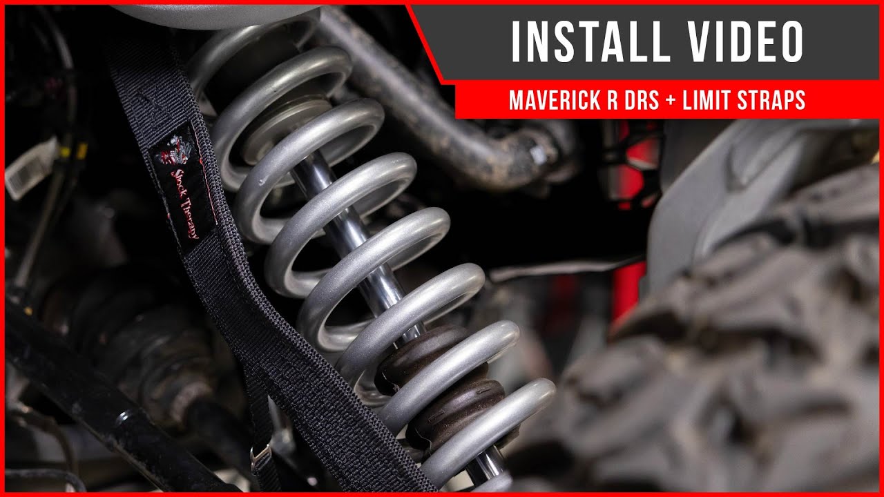 Can-Am Maverick R | Комплект двухсекционных пружин + ограничительные ремни (передние) | Видео по ...