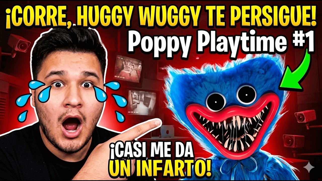 POPPY PLAYTIME CAPÍTULO 1: El Juego de Terror más ATERRADOR (Gameplay Español)