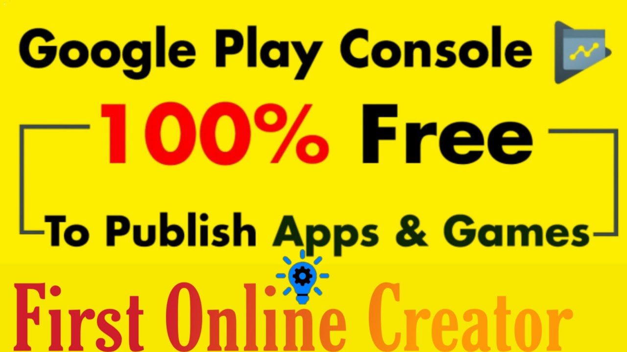 Free Google Play Console Account | Free App Publish