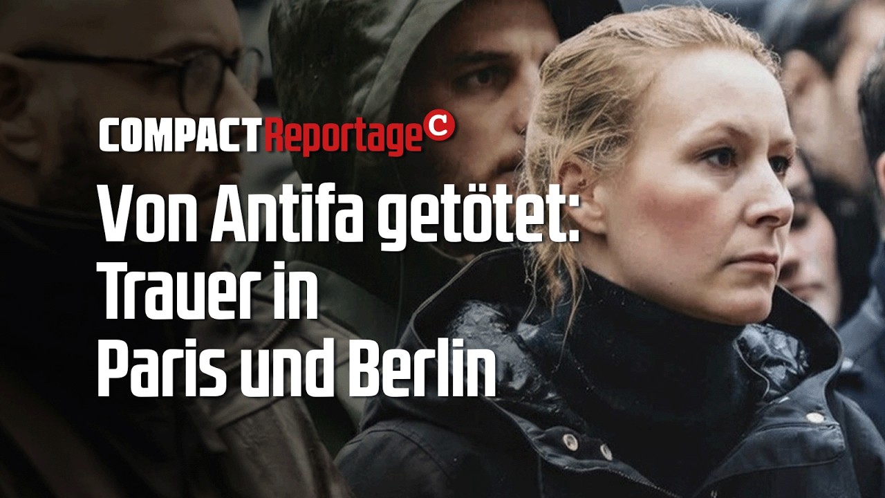 Von Antifa getötet: Trauer in Paris und Berlin