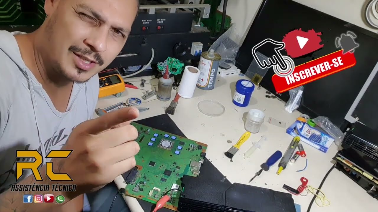 Playstation 4 Não Liga, Acende a luz azul e apaga! Como descobrir se é no Processador/Reballing.