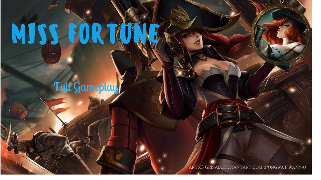 League of Legends | Miss Fortune Gameplay | Pool Party Miss Fortune Skin