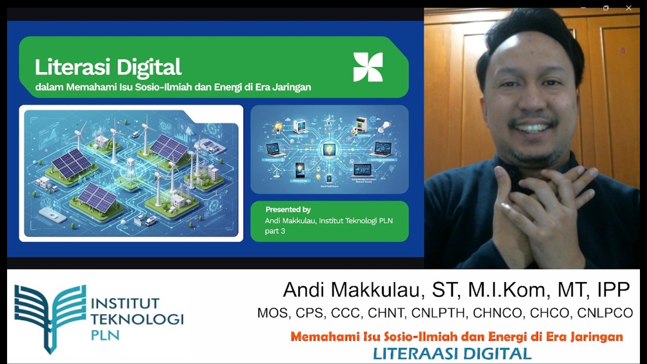 EP. 3 |ISU SOSIO - ILMIAH | LITERASI DIGITAL | KELAS T | ITPLN | 20252