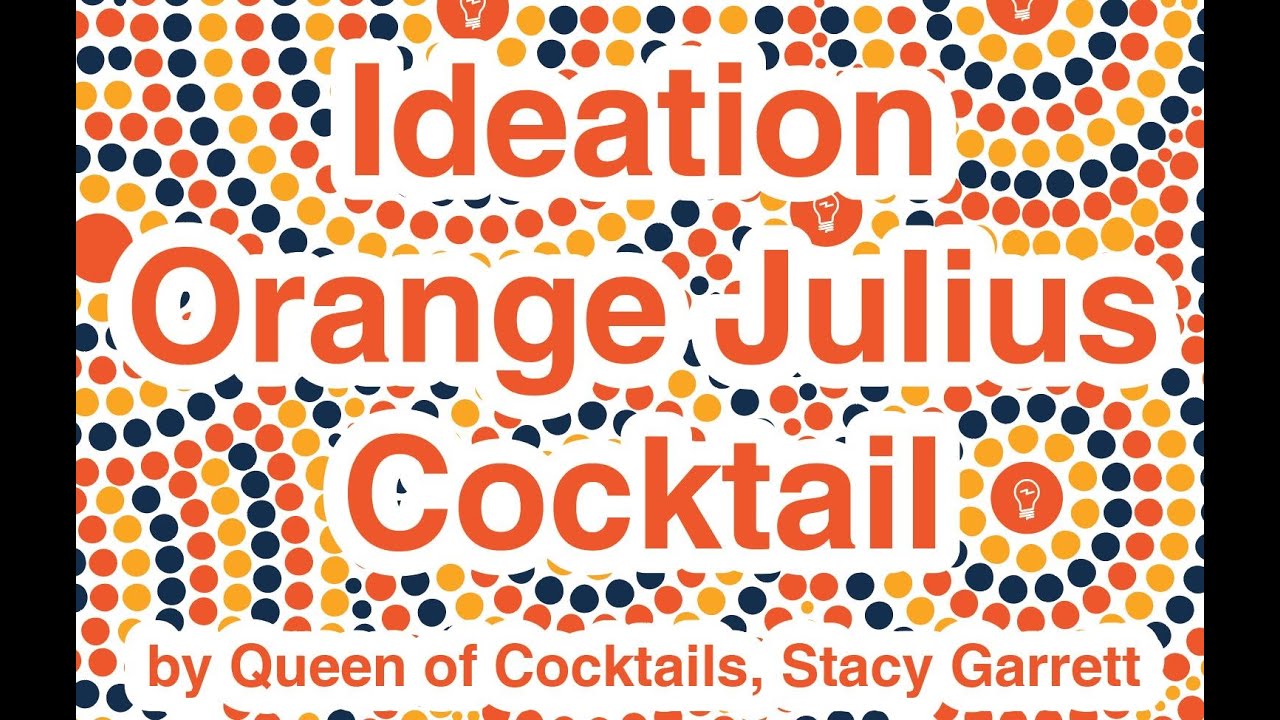 Ideation Orange Julius Cocktail by Queen of Cocktails