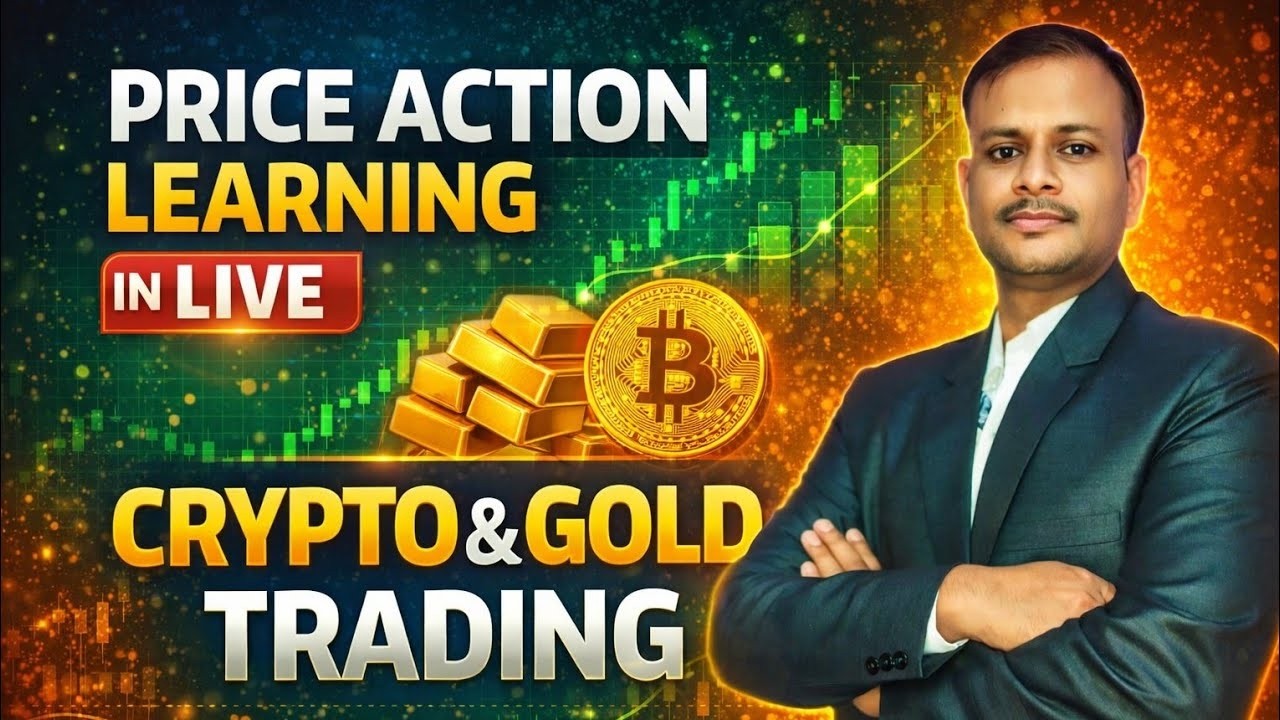 Learn Price Action in Live Market | All Topics | 16 Feb #goldtrading #btctradinglive