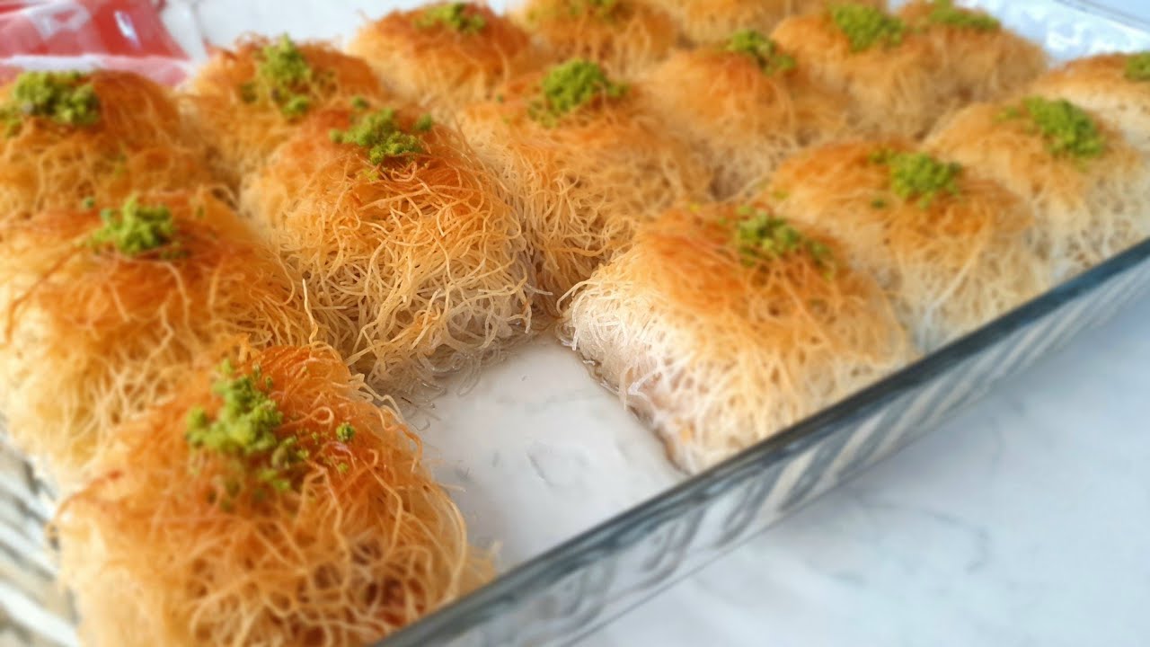 BU TATLIYI YAPMAK İÇİN BAYRAMI BEKLEME😍 ÇITIR ÇITIR CEVİZLİ KADAYIF TATLISI/ ŞERBETLİ TATLILAR