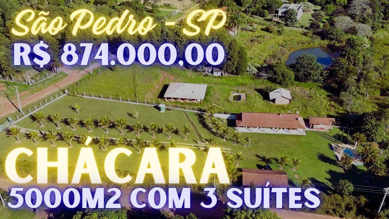 ESSA CHÁCARA QUE VAI TE SURPREENDER EM SÃO PEDRO